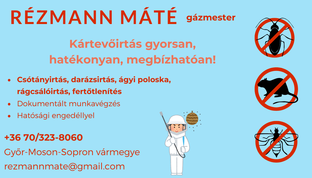 Kártevőirtás illusztráció